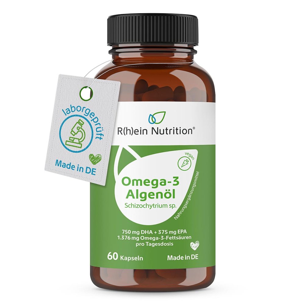 R(h)ein Nutrition Omega-3 AlgenÃ¶l Kapseln