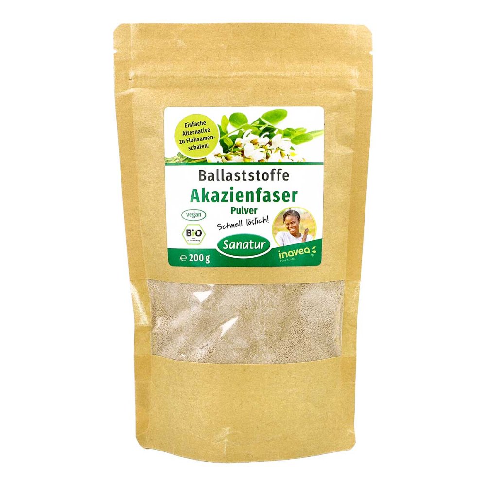 Akazienfaser Ballaststoffe Pulver 200 g online kaufen