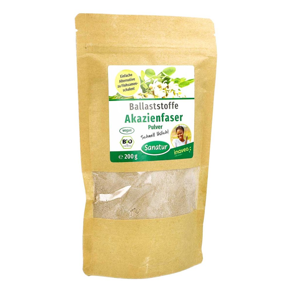 Akazienfaser Ballaststoffe Pulver 200 g online kaufen
