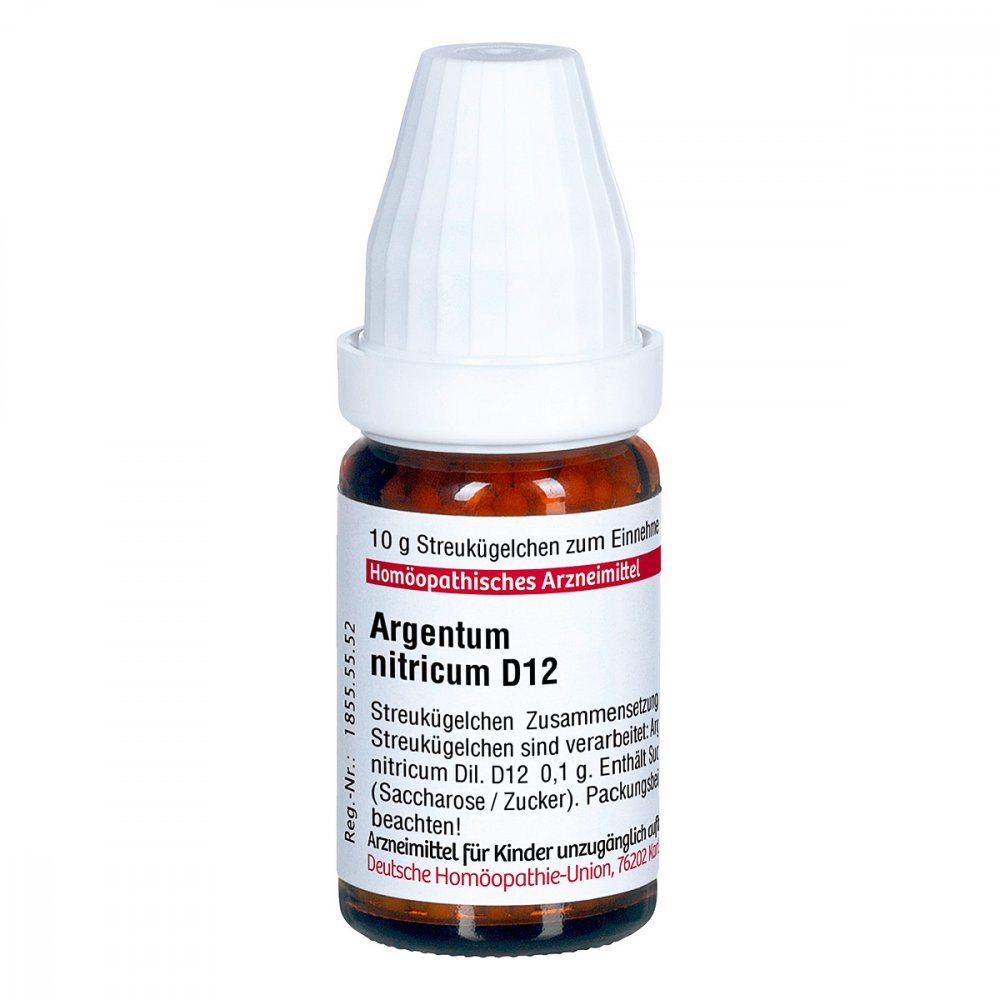 Argentum Nitricum D12 Globuli 10 g online günstig kaufen