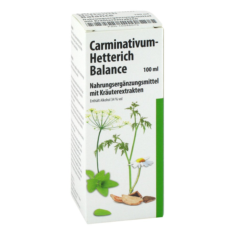Carminativum Hetterich Balance Tropfen zum Einnehmen 100 ml