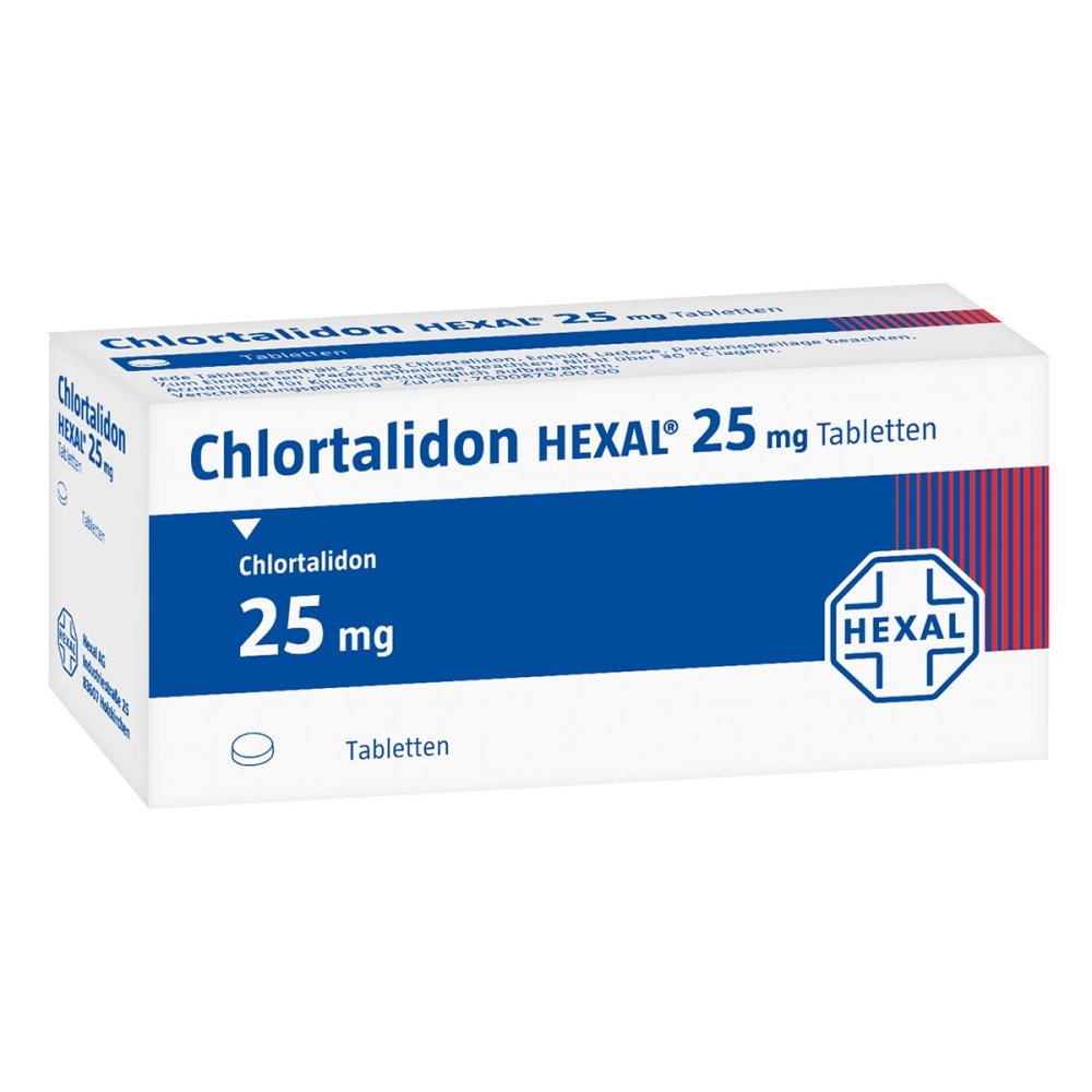 Chlortalidon Hexal 25 Mg Tabletten 100 stk online günstig kaufen