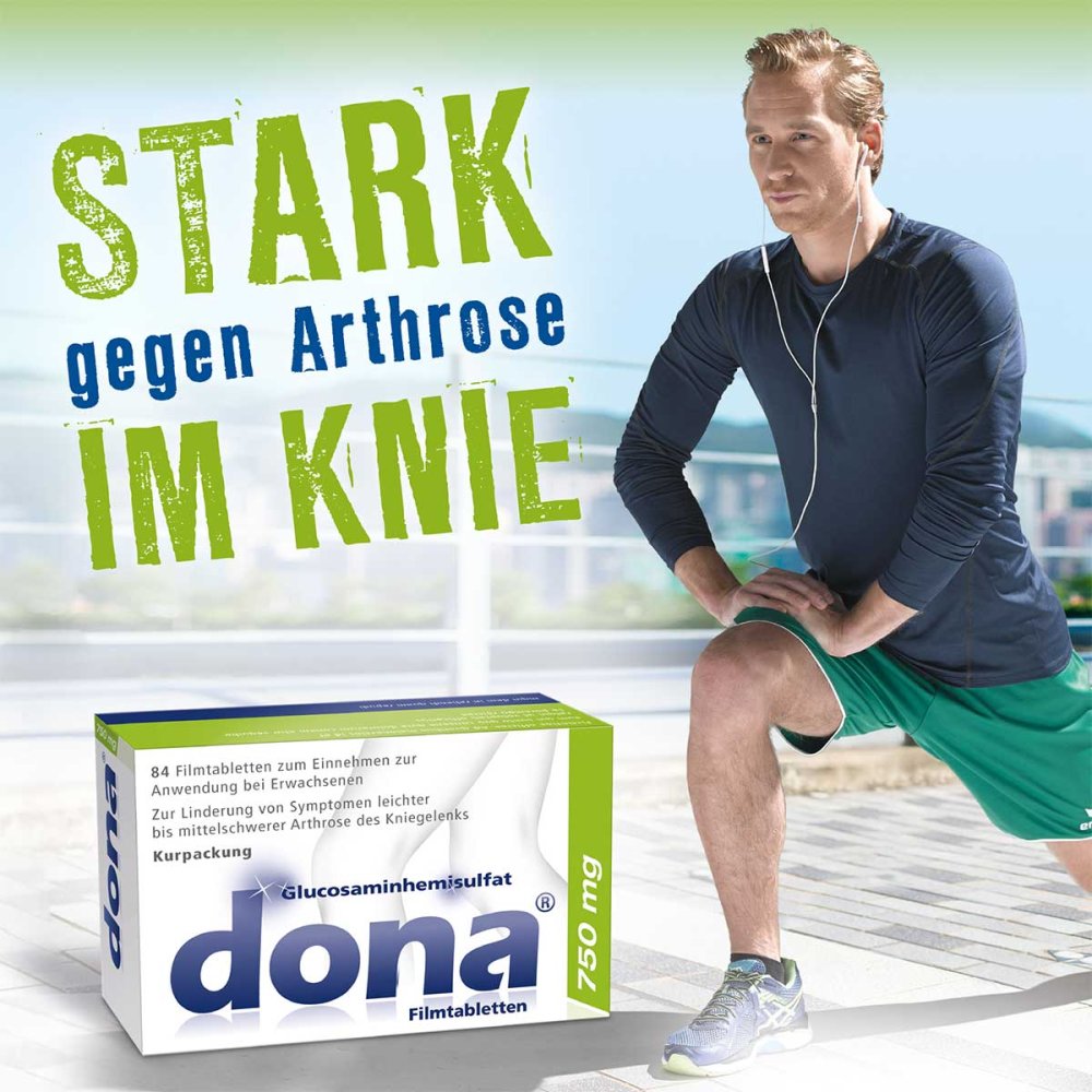Dona 750 mg bei leichter bis mittelschwerer KnieArthrose 180 stk