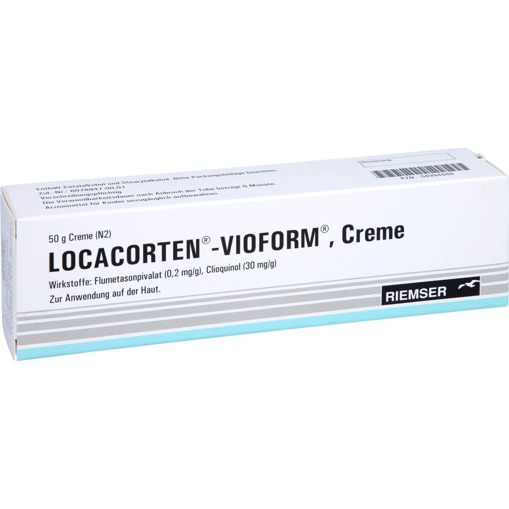 Locacorten Vioform Creme 50 g online günstig kaufen