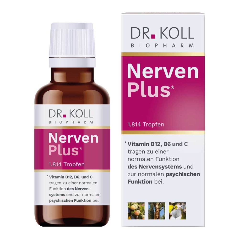 Nerven Plus Doktor koll Gemmo Komplex Vitamine b12 B6 50 ml
