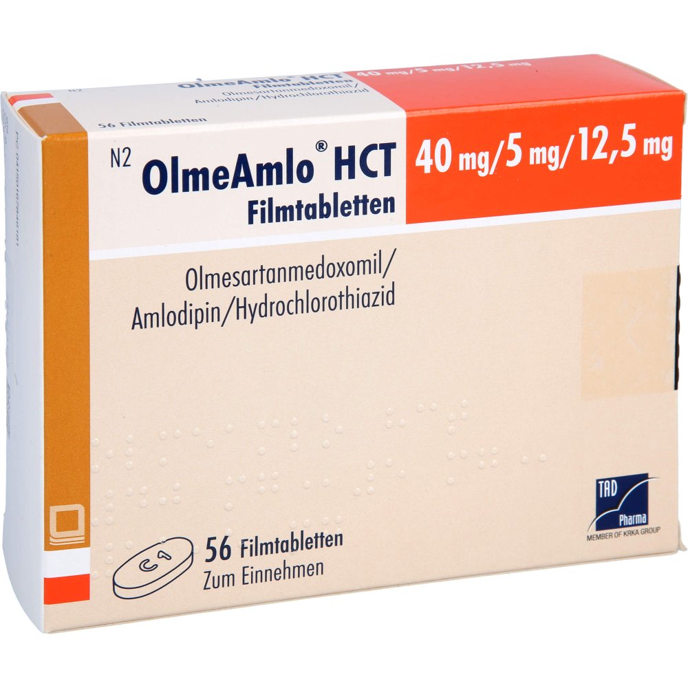 Olmeamlo Hct 40/5/12.5mg 56 stk online kaufen