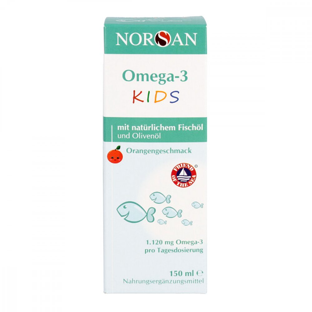 Omega 3 Kids Fischöl flüssig Norsan 150 ml