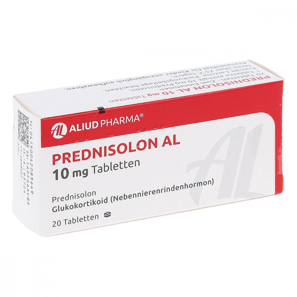 Prednisolon Al 10 mg Tabletten 20 stk online günstig kaufen