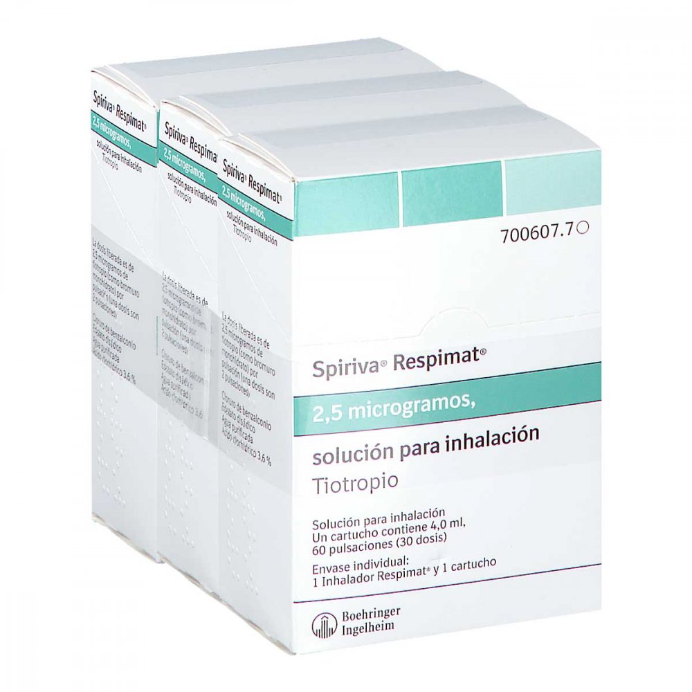 Spiriva Respimat 2,5 Μg Lösung Zur Inhalation 3X4.0 ml