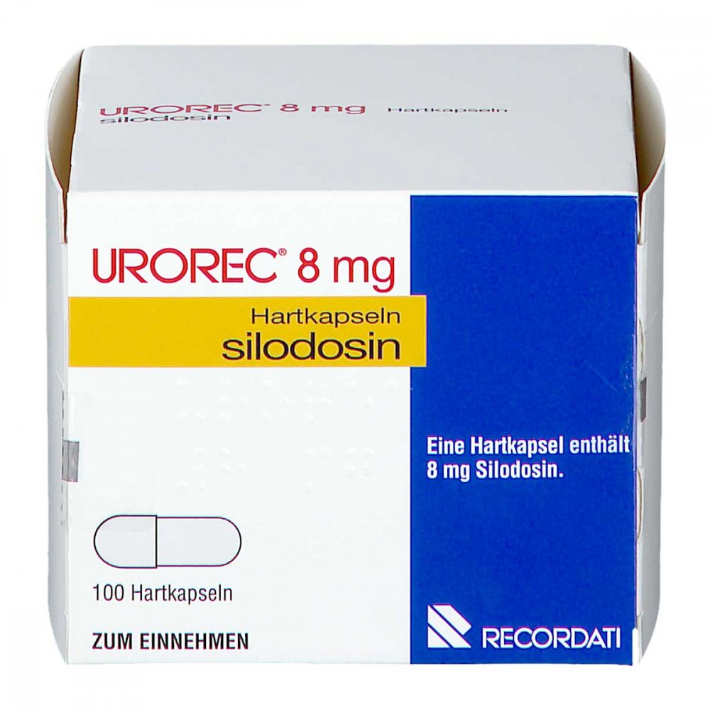 Urorec 8 mg Hartkapseln 100 stk online günstig kaufen
