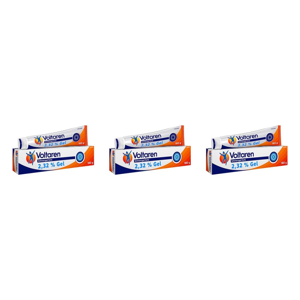 Voltaren Schmerzgel forte 23,2 mg/g 3x180 g