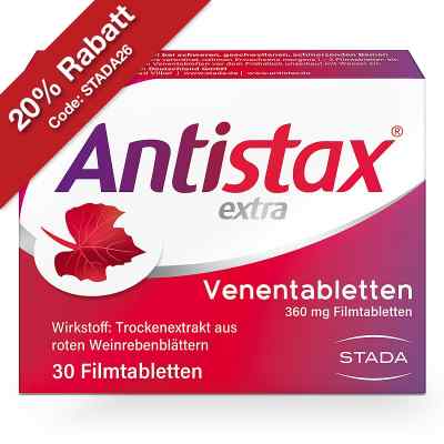 Antistax® extra Venentabletten bei Venenschwäche