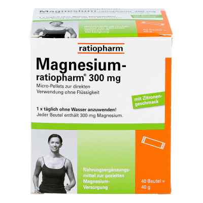 Magnesium Ratiopharm 300 mg Micro Pell.m.gran. bei apo-discounter.de bestellen