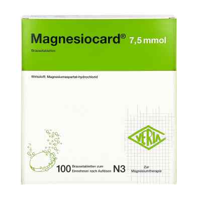 Magnesiocard 7,5 mmol Brausetabletten bei apo-discounter.de bestellen