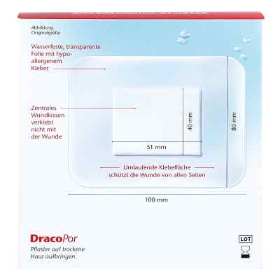 Dracopor waterproof Wundverband steril 8x10cm bei apo-discounter.de bestellen
