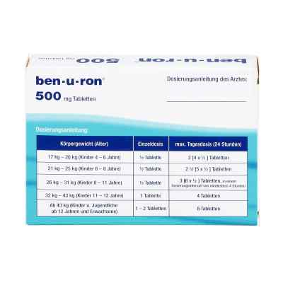 Ben-u-ron 500mg bei apo-discounter.de bestellen