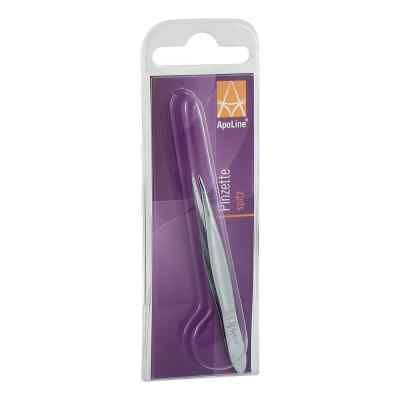 Apoline Pinzette spitz 8 cm verchromt bei apo-discounter.de bestellen
