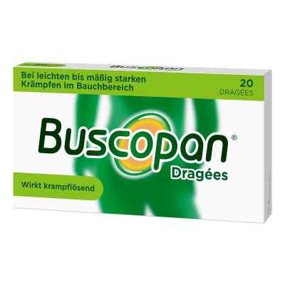 Buscopan Dragées bei leichten bis moderaten Bauchkrämpfen bei apo-discounter.de bestellen