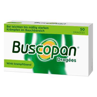 Buscopan Dragées bei leichten bis moderaten Bauchkrämpfen bei apo-discounter.de bestellen