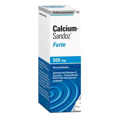 Calcium-Sandoz forte 500mg bei apo-discounter.de bestellen