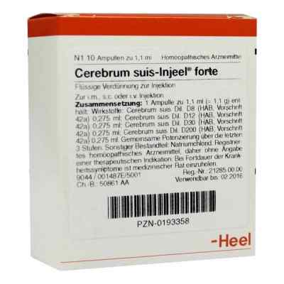 Cerebrum Suis Injeel forte Ampullen bei apo-discounter.de bestellen
