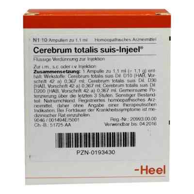 Cerebrum Totalis suis Injeel Ampullen bei apo-discounter.de bestellen