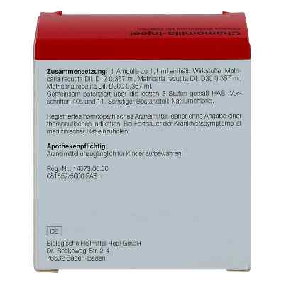 Chamomilla Injeel Ampullen bei apo-discounter.de bestellen