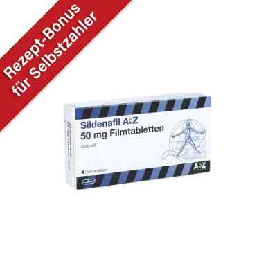 Sildenafil AbZ 50mg 4 stk von AbZ Pharma GmbH PZN 00234548