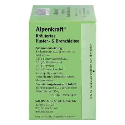 Alpenkraft Husten- und Bronchialtee Salus bei apo-discounter.de bestellen