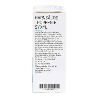 Harnsäuretropfen F Syxyl Lösung bei apo-discounter.de bestellen