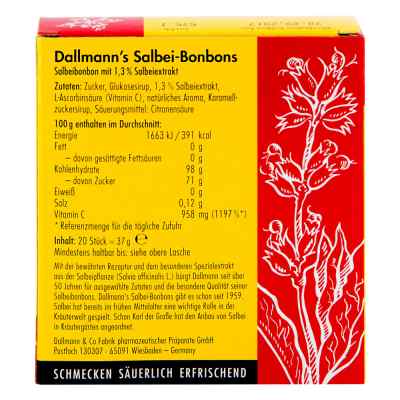 Dallmann's Salbeibonbons mit Vitamin C . bei apo-discounter.de bestellen
