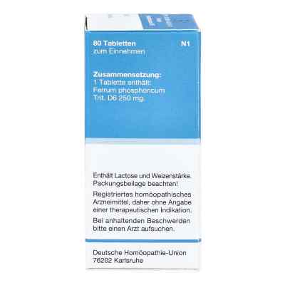 Biochemie Dhu 3 Ferrum Phosphoricum D6 Tabletten bei apo-discounter.de bestellen