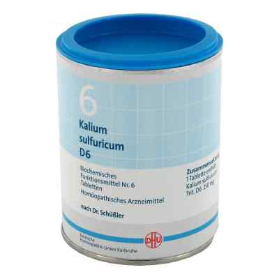 Biochemie Dhu 6 Kalium Sulfur D 6 Tabletten bei apo-discounter.de bestellen