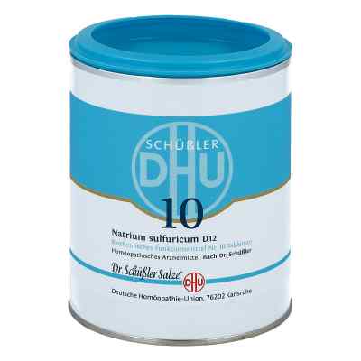 Biochemie Dhu 10 Natrium Sulfur D12 Tabletten bei apo-discounter.de bestellen