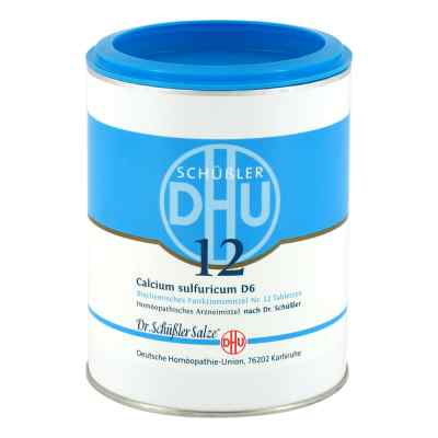 Biochemie Dhu 12 Calcium Sulfur D 6 Tabletten bei apo-discounter.de bestellen