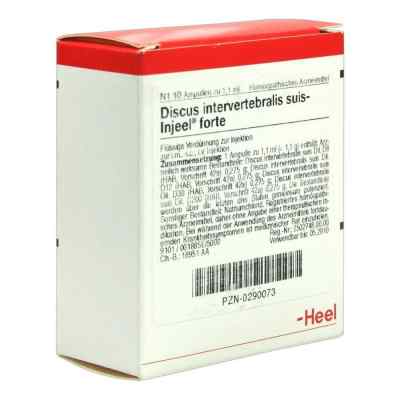 Discus Intervertebralis suis Injeel forte Ampullen bei apo-discounter.de bestellen