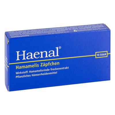 Haenal Hamamelis Zäpfchen bei apo-discounter.de bestellen
