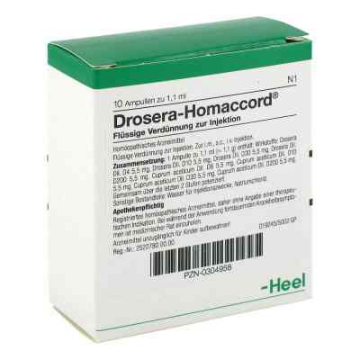 Drosera Homaccord Ampullen bei apo-discounter.de bestellen