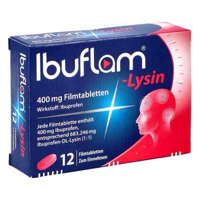 Ibuflam Lysin 400 mg Ibuprofen Schmerztabletten bei apo-discounter.de bestellen