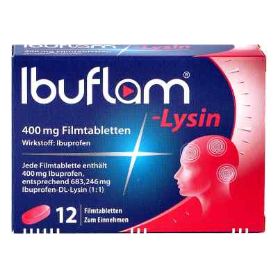 Ibuflam Lysin 400 mg Ibuprofen Schmerztabletten bei apo-discounter.de bestellen