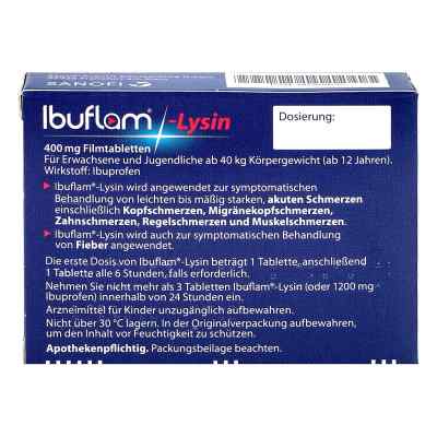 Ibuflam Lysin 400 mg Ibuprofen Schmerztabletten bei apo-discounter.de bestellen