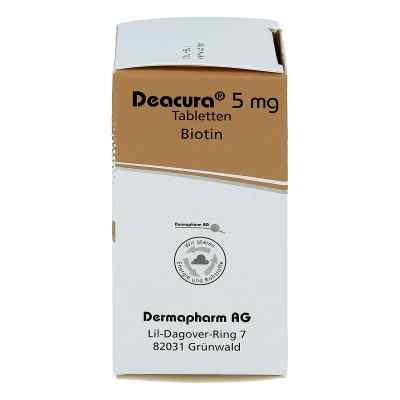 Deacura 5 mg Tabletten bei apo-discounter.de bestellen