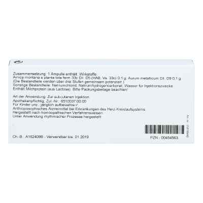 Arnica/aurum I Ampullen bei apo-discounter.de bestellen