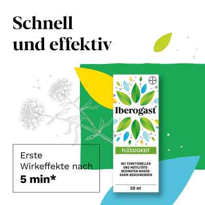 Iberogast bei funktionellen Magen-Darm-Beschwerden bei apo-discounter.de bestellen