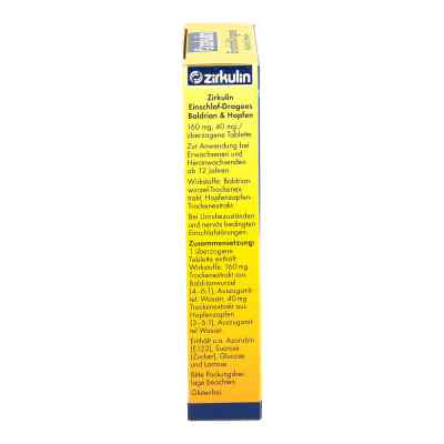 Zirkulin Einschlafdragees Baldrian Hopfen bei apo-discounter.de bestellen