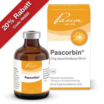 Pascorbin 7,5 g Vitamin-C-Hochdosis-Infusion