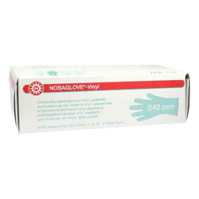 Nobaglove Vinyl Handschuhe puderfrei Größe m 100 stk von NOBAMED Paul Danz AG PZN 00598463