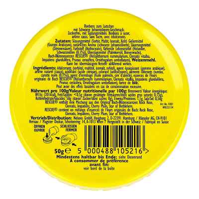 Bach Original Rescue Pastillen schwarz Johannisb. bei apo-discounter.de bestellen