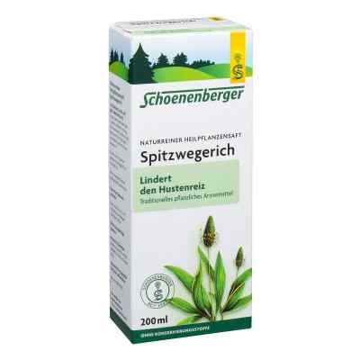 Spitzwegerichsaft Schoenenberger bei apo-discounter.de bestellen