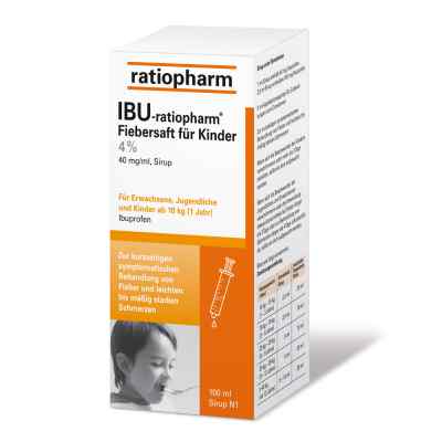 IBU-ratiopharm 4% Fiebersaft für Kinder bei apo-discounter.de bestellen